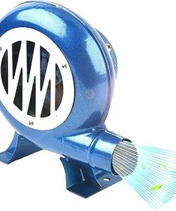 Heavy Duty Manual Forge Blower, Hand Crank Blacksmith Forge Blower - Iron Gear Popcorn Fan Manual Fan, Outdoor Cooking Barbecue Fire Bellows, For Camping Grill Starter Flame Exciter Accessories(350W)