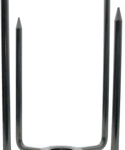 OneGrill Stainless Steel Grill Rotisserie Spit Rod Forks (Fits: 5/8 Inch Hexagon, 1/2 Inch Square, & 11/16 Inch Round) 2