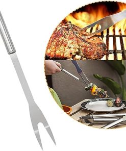 6Pcs BBQ Grill Accessories Set,Grilling Accessories for Outdoor Camping, BBQ Tools for Camping 2