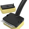 2025 Version Grill Brush for Outdoor Grill, BBQ Scrubber for Grill, Grill Brush Bristle Free with Scraper, Grill Cleaning Brush, Unique Seamless-Fit Scraper Tool with Double Grip Handle Design