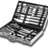 GALPADA BBQ Grill Accessories 3-Piece Stainless Steel Cooking Set for Outdoor Barbecue Holiday Gatherings 4
