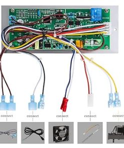 G2 Control Board Compatible with Louisianaa Grill, Digital Thermostat Kit with Meat Probe, Temperature Probe, Hot Rod Ignitor Control Panel Kit CS570 CS450 LG700 LG900 50125 LG700SL 1100 Grill Parts 2