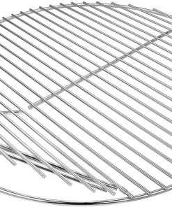 Grisun 19.5" Round Grill Grate for Akorn Kamado Ceramic Grill, Pit Boss K24, Louisiana Grills K24, Char-Griller 16620, 304 Stainless Steel Solid Rod Grill Grids Cooking Grates