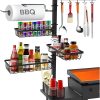 KANDUO 19pcs Heavy Duty BBQ Tools, Multifunctional Stainless Steel Grill Utensils with Storage Box, Portable Grilling Accessories Kit for Camping, Backyard – Perfect Grill Gifts for Men 3