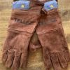 Personalized Leather Grilling Gloves | Custom Monogram, Name or Message | Grilling Gift for Dad | Outset F234 Leather Grill Gloves