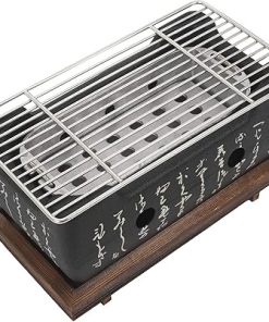Japanese Korean BBQ Oven Charcoal Portable Accessories Household Barbecue 2
