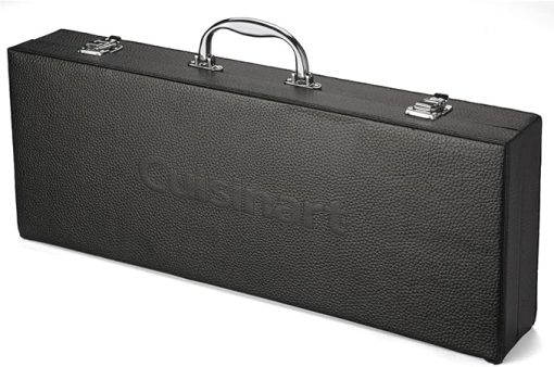 Cuisinart 10-Piece Premium Grilling Set, Grill Accessories Stainless Steel BBQ Tools, Storage Tote for Spatula, Tongs, Grill Brush, and More, Perfect for BBQ, Cookouts, Camping, Tailgates - Image 2