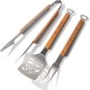 YouTheFan Universal Classic Series 3pc BBQ Grill Set