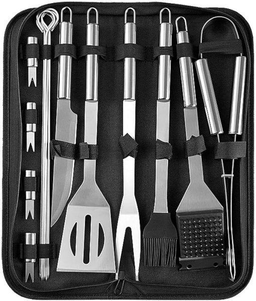 Barbecue Tool Set Stainless Steel Multifunctional Outdoor Combination Camping BBQ Barbecue Accessories Set - Image 2