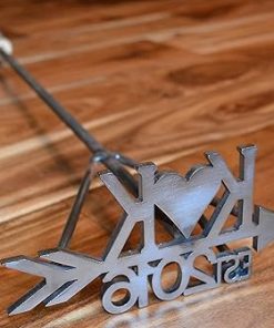 Custom Arrow Initial Year Branding Iron, Custom Brander, Wedding Brand, Branding Ceremony 2