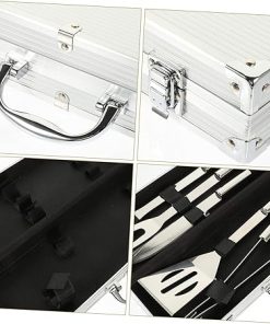 GALPADA 1 Set Grill Tool Kit Stainless Steel Tools Grilling Tools Grill Tools Stainless Steel 2