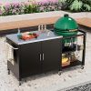 Backyard Life Gear Hinged Cover Lid for Camp Chef Flat Top Griddle – Black,CCFTG600HC-BL 4