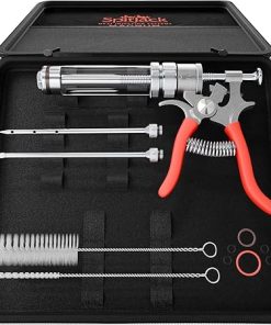 The SpitJack Magnum Meat Injector Gun (with 2 Needles)