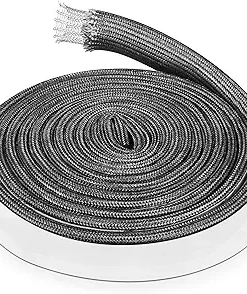 Wire Mesh Gasket Kit Fit for Kamado Joe Big Joe High Temp Fiberglass Gasket Replacement BBQ Smoker Seal Accessories Self Stick Felt 180 in Long