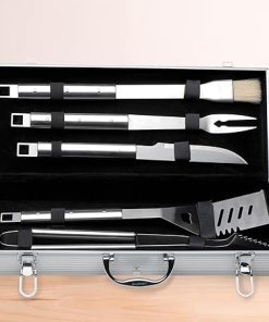 Berghoff 6 PIEZAS BBQ Set MALETIN 1108180 Stainless Steel 2