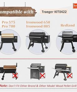 Thermocouple Probe Kit Compatible with Traeger Ironwood 650/885 and Pro 575/780 Grills,KIT0422,Temperature sensor for D2 Pro and Ironwood grills 2