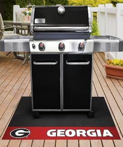 FANMATS unisex adult Grill Mat, Black, 26 x 42 US 2