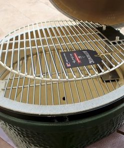 Stacker & Grill Grate Combo (Top Grate and Stacker Only) – Compatible with Large Big Green Eggs, Stainless Steel Grill Accessories … 2