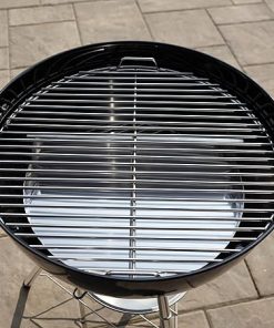 Smoke and Sizzle – Stainless Steel Charcoal Basket and Drip Tray for Weber Kettle 22″ Grills,Summit,Performer – All-in-One BBQ Smoker Accessory 2