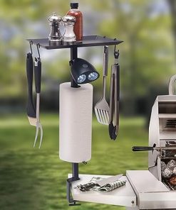 Barbeque Accessory Organizer with high Powered LED Grill Light 2
