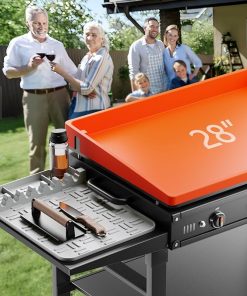Silicone Griddle Tools Mat & Blackstone 28 inch Griddle Cover 2