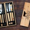 BBQ Grill Tools Set, 32PCS Extra Thick Stainless Steel Grill Accessories with Long Handles, Carry Case, Grill Utensils Gift for Men Women Camping Backyard Barbecue 3