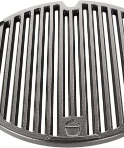 Kamado Joe Durable Non-Stick Cast Iron Cooking Grate with Grill Grate Lifter for Joe Jr Portable Charcoal Grill and Classic Joe Series Charcoal Grills, Model KJ15090620 2