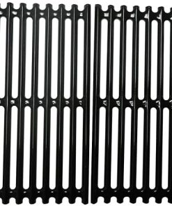 Contemporary Home Living 2pc Porcelain Steel Channel for Bond and BBQ Grillware Cooking Grid Set 26"