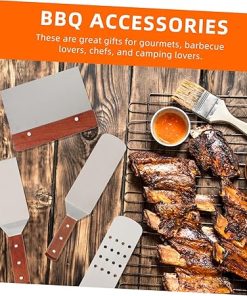 BESPORTBLE Outdoor BBQ Grill Tools Set 12pcs Stainless Steel BBQ Utensils for Camping Picnic Tailgating 2