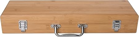 Personalized Barbecue Gifts for Men for Custom Engraved Gifts for dad The Grill Master Gift Bamboo 3pc Barbecue Tools and Accessories Gift Set for Outdoor Grills (Bamboo) 2 Personalized Barbecue Gifts for Men for Custom Engraved Gifts for dad The Grill Master Gift Bamboo 3pc Barbecue Tools and Accessories Gift Set for Outdoor Grills (Bamboo) - Image 2