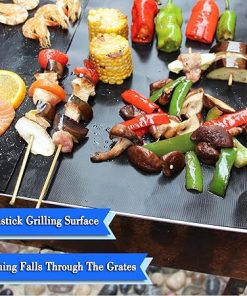 8 Piece Ultimate Smoker & BBQ Tool Set – Non-Stick Grill Mats, Grilling Gloves, Meat Shredder Claws, Basting Brush, and Tongs with Reusable Travel & Storage Case 2