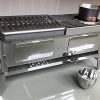 Stainless Steel Ergonomic Lift Handle for Drum Smokers 4
