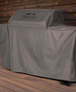 Traeger Grills BAC776 Full-Length All Weather Grill Cover Accessory – Woodridge Pro and Woodridge Elite 2