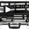 Mr. Bar-B-Q 18-Piece BBQ Tools Set with Carrying Case