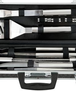 Mr. Bar-B-Q 18-Piece BBQ Tools Set with Carrying Case