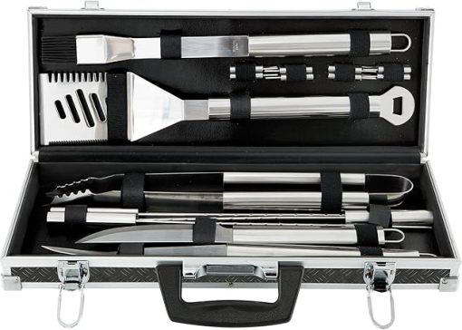 Mr. Bar-B-Q 18-Piece BBQ Tools Set with Carrying Case