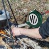 Barbecue Blower, Manual Fan, Charcoal Fire Starter Tool, Outdoor Camping Cooking Equipment, Energy-free Fan (150W) 4