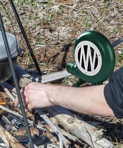 Manual Iron Gear BBQ Blower BBQ Fan Barbecue Fire Starter Outdoor Cooking Fast Fire Starter Bellows Cooking Lighter Tools For Outdoor Barbecue Picnic Camping Hiking(Size:120W,Color:One Color)