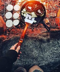 Outset Rosewood Collection Grill Spatula, Stainless Steel, 1.25 x 3.5 x 20.5 inches 2