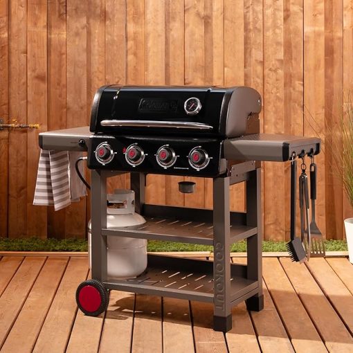 Coleman Cookout 12-Piece BBQ Grill Tool Kit, Heat Resistant Grilling Tools for Smokers, Charcoal, Pellet, and Propane Grills with Carrying Case in Stainless Steel and Black - Image 2