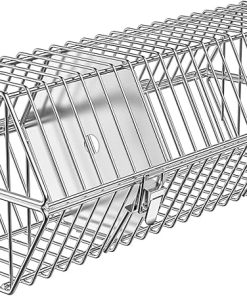 onlyfire 17 inch Stainless Steel Round Tumble Rotisserie Basket Cooking Accessory Fits for Most Grills