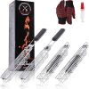 Let’s Make Memories Personalized Grill Set – 7 Tools – King of The Grill – for Grill Masters – for Him – for Dad – for Father’s Day – Grill Accessories – BBQ Tools – Customize with Name 4