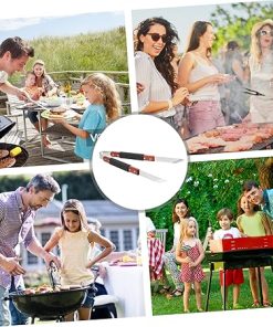 3pcs Grill Tongs for Cooking Heavy Duty Bbq Tools Buffet Food Clip Restaurant Meat Clamp Non-slip Tong 2