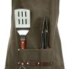 Mr. Bar-B-Q 94122X 12-Piece Tool Set with Bonus Thermo Fork, Gray 3