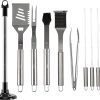 Executive Gift Shoppe | Roman Monogram Rosewood Barbecue Set 3