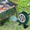 BBQ Motor FD608A-3 Aluminum 12V High Power Barbecue Motor Grill Outdoor BBQ Tool Accessories EU 100-240V 4