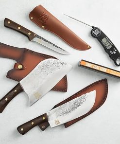 Dads That Cook BBQ Beast Kit – The BBQ Beast Kit includes all of our signature blades plus our bonus Instant Read Digital Thermometer. 2