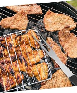 KICHOUSE Tools Kit 5-Piece Stainless Steel Grill Utensils Set for Outdoor Cooking 2