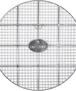 FIREDISC Ultimate Steaming Grate for Propane Burner - Steaming Grate for Round Grill - Round Stainless Cooking Grill Steamer for Meat and Vegetables - 20 inches