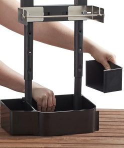 Mr. Bar-B-Q Barbecue Caddy, Black 2